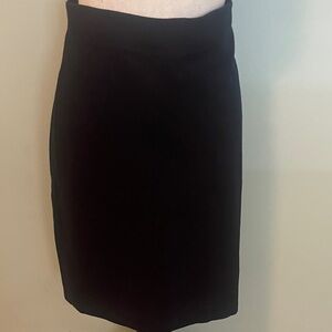 Philosophy Classic Black Pencil Skirt